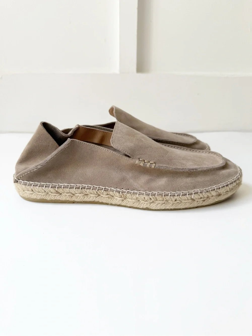 KOIO brown Ostuni suede espadrille